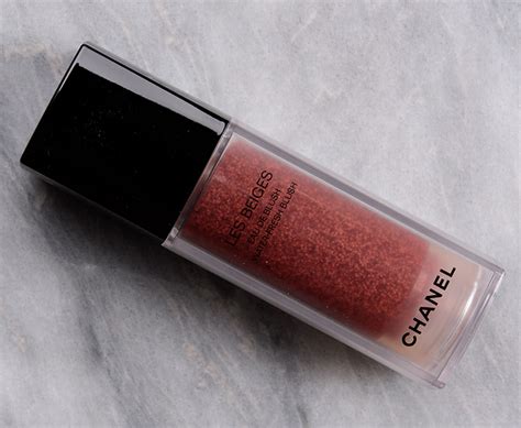 chanel burnt coral blush|Chanel water fresh blush.